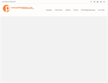 Tablet Screenshot of photospherix.com